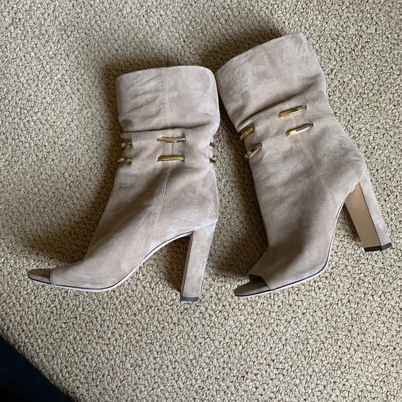 Jimmy Choo Mysen gold trim bootie - Picture 7 of 8